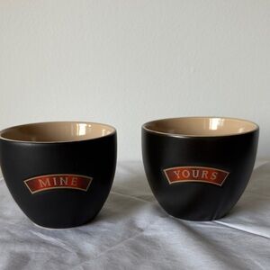 Mine and Yours Ceramic Mugs Set